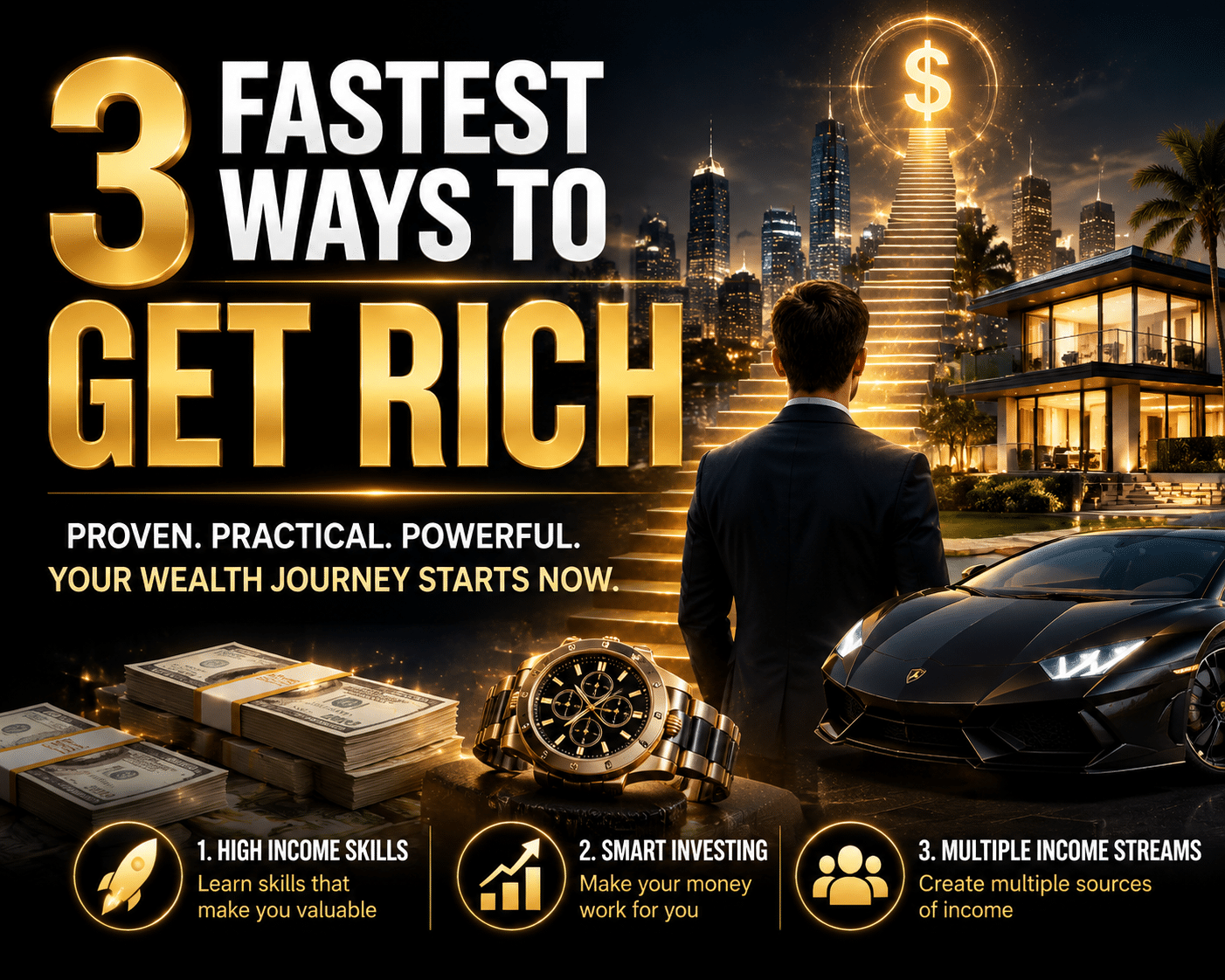 3-fastest-ways-to-get-rich 3 Fastest Ways to Get Rich